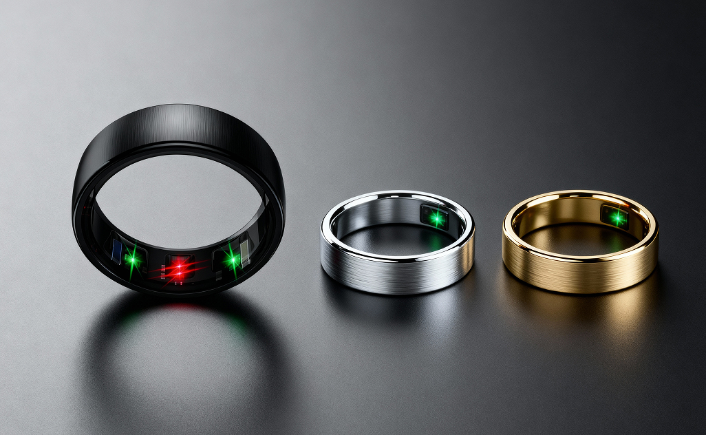 Pangenea Rings - Black, Silver, and Gold